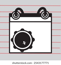 Pin de compras de descuento con Ilustración vectorial de tablero