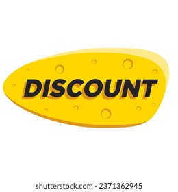 discount simple badge suitable for your design element needs, for marketing or other