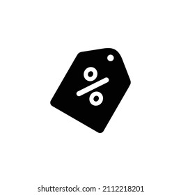 Discount simple flat icon vector illustration. Sale icon vector. Percentage icon vector