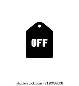 Discount simple flat icon vector illustration. Sale icon vector. Percentage icon vector