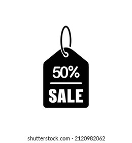 Discount simple flat icon vector illustration. Sale icon vector. Percentage icon vector