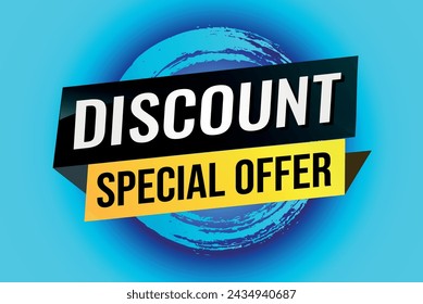 discount special offer poster banner graphic design icon logo sign symbol social media website coupon


