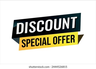 discount special offer poster banner graphic design icon logo sign symbol social media website coupon

