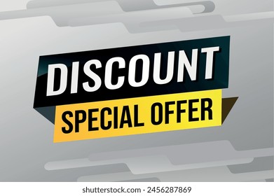 discount special offer poster banner graphic design icon logo sign symbol social media website coupon

