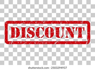Discount stamp symbol, label sticker sign button, text banner vector illustration .
