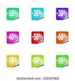 discount sticker