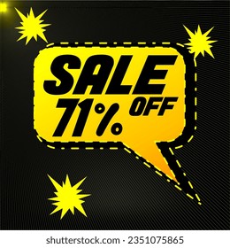 DISCOUNT STICKER OFFER MARKETING BIG SALE PROMOTION