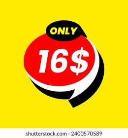 Discount stickers. Templates with 1-100 dollars only. Vector template design. Sale, price tag. Sale banner badge. Special offer price sign. Vector stock illustration. price from 1 dollar to 100 dollar