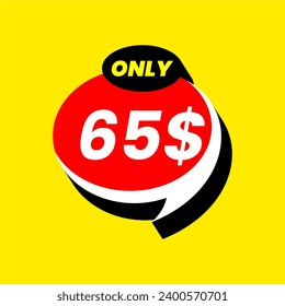 Discount stickers. Templates with 1-100 dollars only. Vector template design. Sale, price tag. Sale banner badge. Special offer price sign. Vector stock illustration. price from 1 dollar to 100 dollar