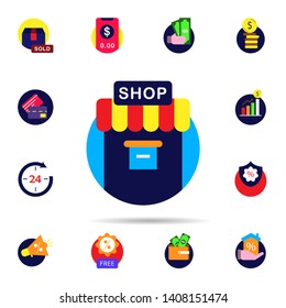 Discount, store, commerce icon. Universal set of discount for website design and development, app development