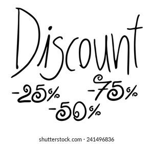 Discount symbol