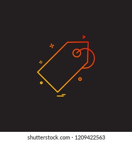 Discount tag icon design vector 