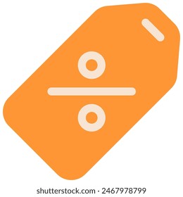 discount tag icon with flat style