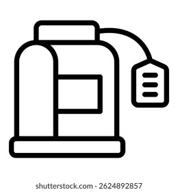 Discount tag icon outline vector. Price label. Sale offer