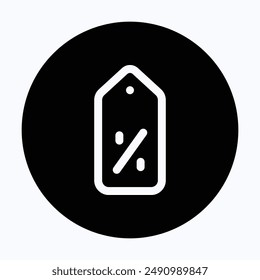Icono de etiqueta de descuento, Vector de etiqueta de Precio, 
