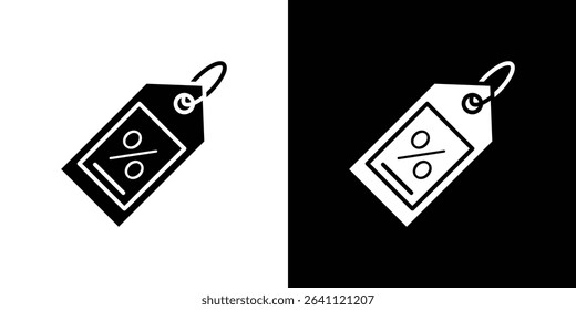 Discount tag icon symbols. Vector illustration.