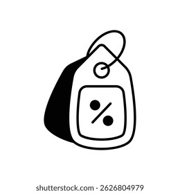 Rabatt-Tag-Symbol, Vektorgrafik