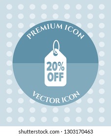Discount Tag Icon for Web, Applications, Software & Graphic Designs.