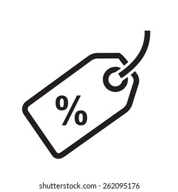 Discount tag II vector image to be used in web applications, mobile applications and print media.