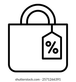 Discount Tag Simple Vector Icon Collection