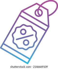 Discount Tag vector icon. Can be used for printing, mobile and web applications.