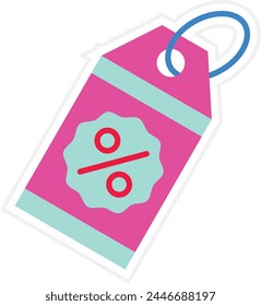 Discount Tag vector icon. Can be used for printing, mobile and web applications.