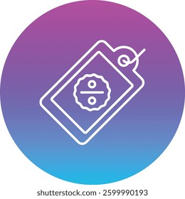 Discount Tag vector icon. Can be used for printing, mobile and web applications.