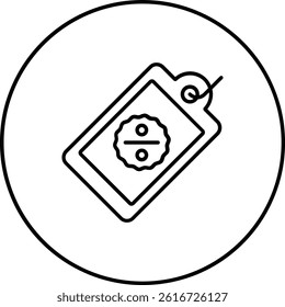 Discount Tag vector icon. Can be used for printing, mobile and web applications.
