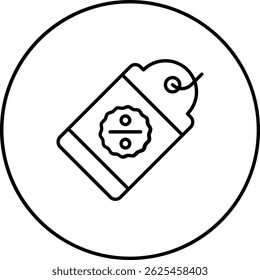 Discount Tag vector icon. Can be used for printing, mobile and web applications.