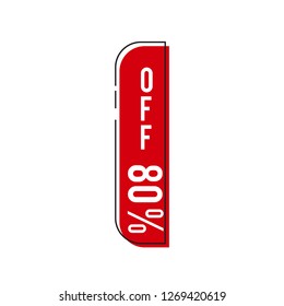 Discount tag vector illustration
