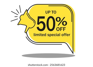 Discount Tag Vector Illustration With Background