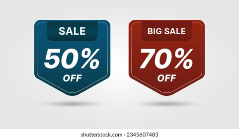 discount tags, limited offer, big sale, buy now. luxury premium tags
