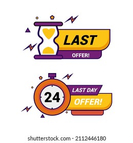 discount template design vector for promotion