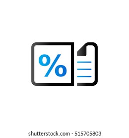Discount ticket icon in duo tone color. Shopping buying special offer