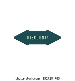 discount vector discounts, illustration icon or symbol