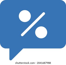 discount vector glyph colour  icon
