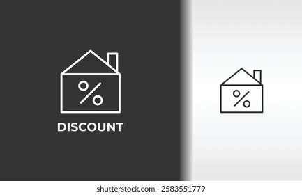 Discount Vector, Icon Or Logo Sign Isolated Symbol Illustration