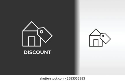 Discount Vector, Icon Or Logo Sign Isolated Symbol Illustration