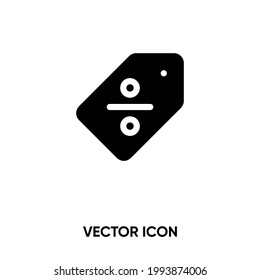 Discount vector icon. Modern, simple flat vector illustration for website or mobile app.Sale symbol, logo illustration. Pixel perfect vector graphics	