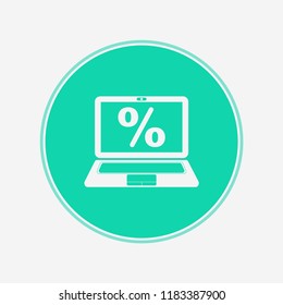 Discount vector icon sign symbol