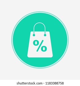 Discount vector icon sign symbol