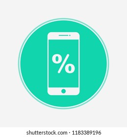 Discount vector icon sign symbol