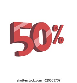 Discount. Vector illustration 