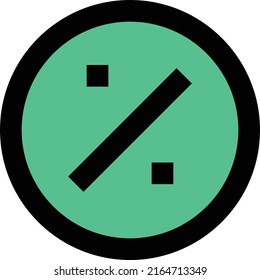 ilustración vectorial de descuento en un fondo transparente.Símbolos de calidad premium.Iconos vectoriales de trazo para el concepto y el diseño gráfico.