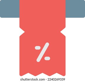 discount Vector illustration on a transparent background. Premium quality symmbols. Line Color vector icons for concept and graphic design. 
