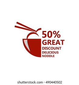 Discount vector logo