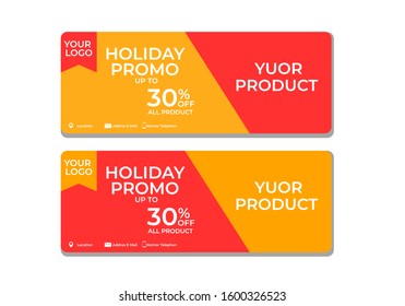 discount voucher on white background