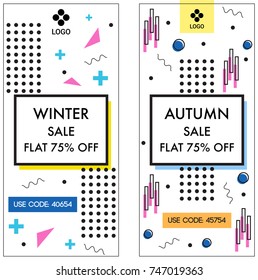 Discount voucher template for business promotions.