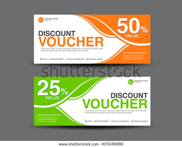discount voucher template coupon designticket card business coupon template