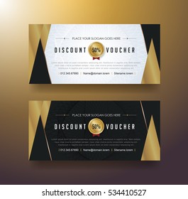 discount voucher template with luxury pattern,sale banner,flyer,Vector illustration